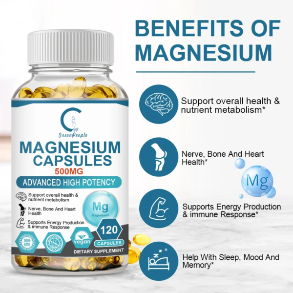Magnesium Capsule Cognitive Function