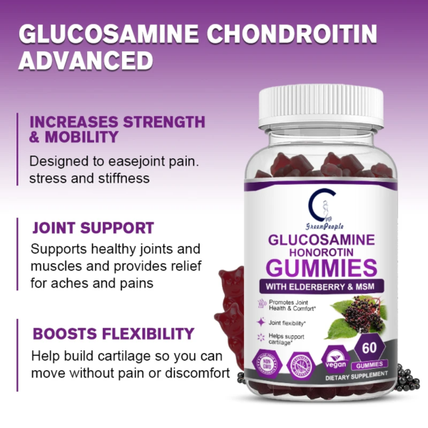 Gummies & Elderberry Relieve soreness Supplement