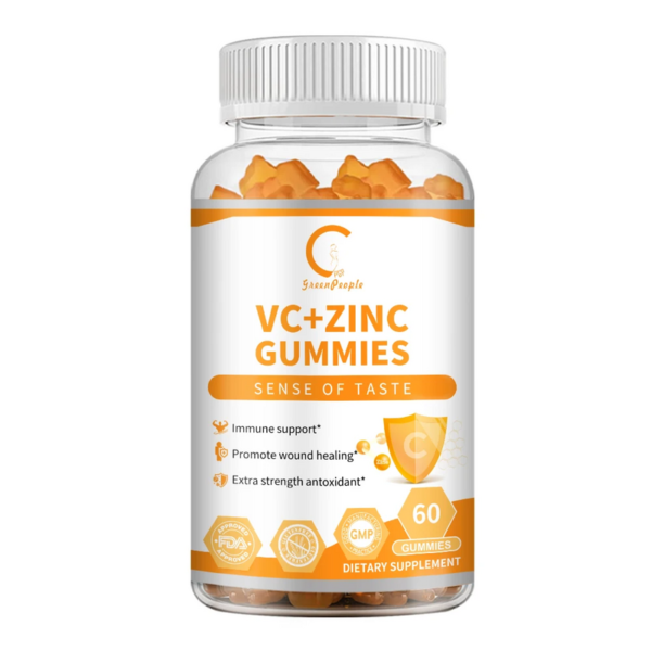 Vitamin C Zinc Gummies Multivitamin Supplement